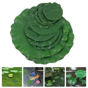 Lotus Pond Floating Leaves Lily Artificial Leaf Flowerfish