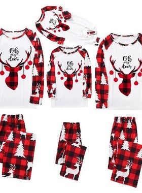 Family Matching Outfits Christmas Set Family Clothes