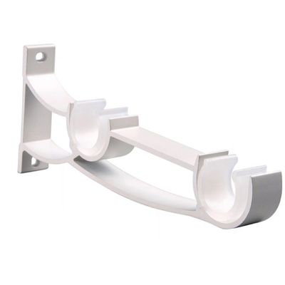 1Pc Double Curtain Rod Brackets  Aluminum alloy Window