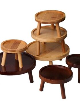 New Wooden Plant Stand Flower Pot Base Holder Stool For