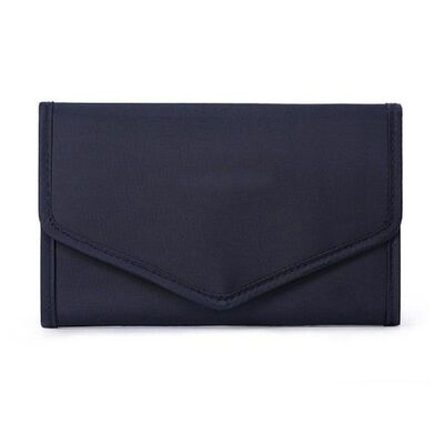 K1MF Tas Organiser Perhiasan Travel Dapat Dilipat untuk Jam