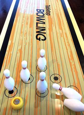Table Bowling Game Table Curling Ball Bowling Indoor Leisur