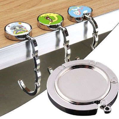 1pc Fashion Bag Holder Handbag Hanger Folding Hook Holder