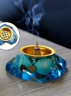 Ocean Theme Incense Cone Burner Decorative Censer
