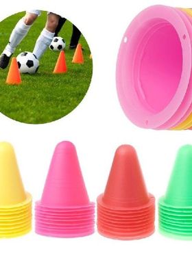 10 Pcs Skate Marker Cones Roller Football Soccer Training