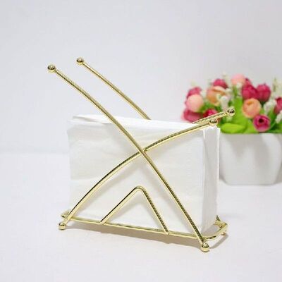 1pc Tabletop Napkin Holder Dispenser Stand Dinner Table