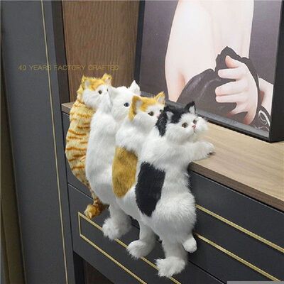 Home Ornament Indoor Cat Shaped Decorative Artware Desktop