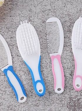 Hot 2Pcs/Set Baby Hairbrush Comb Portable Newborn Infant