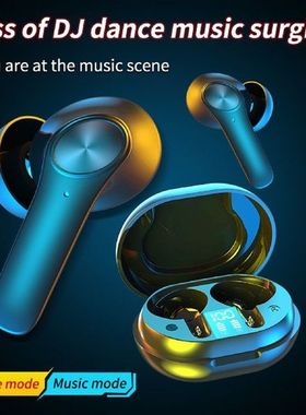 TJS76 BT5.2 Wireless Bluetooth Headphones Low Latency