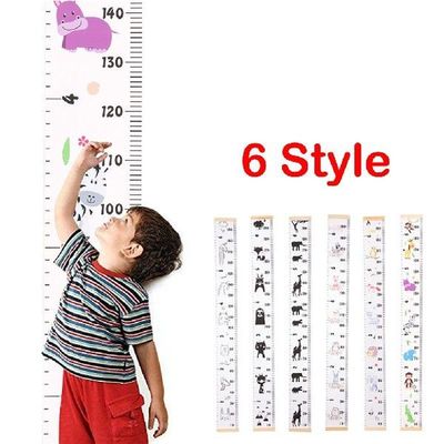 Wooden Wall Hanging Baby Height Measure Ruler Wall Sticker