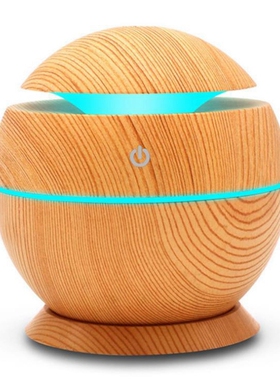 Electric Air Humidifier Essential Aroma Oil Diffuser Wood