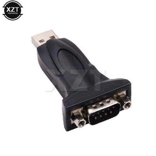 1pcs new USB 2.0 to RS232 9 Pin Adapter Serial Converter