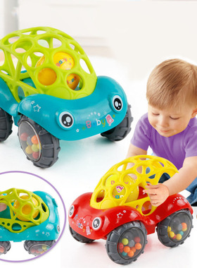 Rattle Roll Car Ball Play Toy Kids Game Gifts Shaking Bell