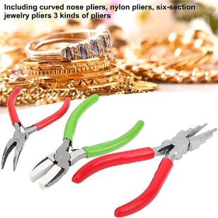 Copper Pliers Jewelry Pliers Making Tool Set Accessorise