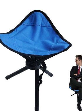 Portable Folding Tripod Camping Stool Cloth Outdoor Slacker