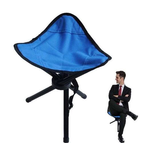Portable Folding Tripod Camping Stool Cloth Outdoor Slacker
