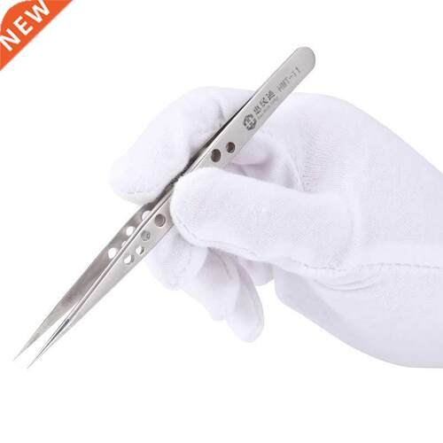 Stainless Steel Precision Tweezers Industrial Tweezer Pinzas