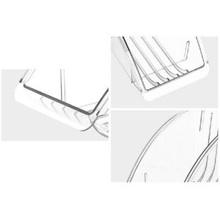 896A Household Multifunction Plastic Dish Rack Kitchen