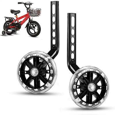 1 Pair Bike Stabilisers Training Wheels Kids Bicycle