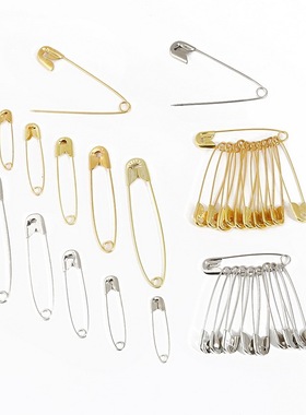 50Pcs Silver Safety Pins DIY Sewing Tools Accessory Stainles