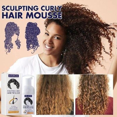 Hair Curl Mousse Spray 30ml Shaping Curly Mousse Styles