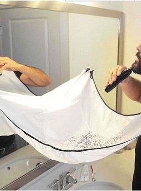 Hair Men Beard Shave Facial Shaving Catcher Apron Cape