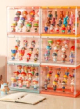 Clear Acrylic Blind Box Showcase Figures Display Case