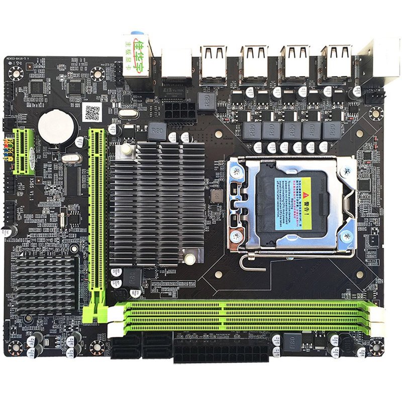 X58 Mainboard 1366-pin Desktop Computer Motherboard Support
