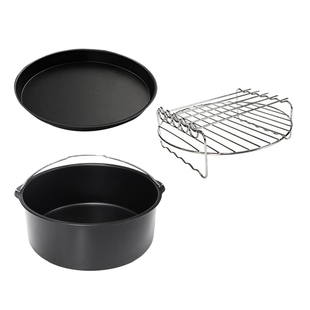 8Pcs Air Fryer Accessories 9 Inch Fit for Airfryer