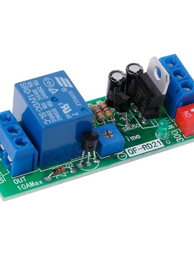 DC12V Adjustable Signal Trigger Timer Relay High Level Time