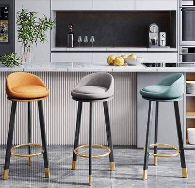 household Breakfast bar chair stool high stools Dining chair