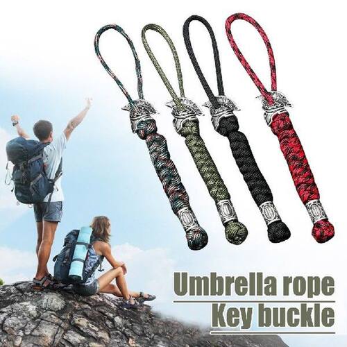Paracord Tali Gantungan Kunci Luar Ruangan Kemah Bertahan