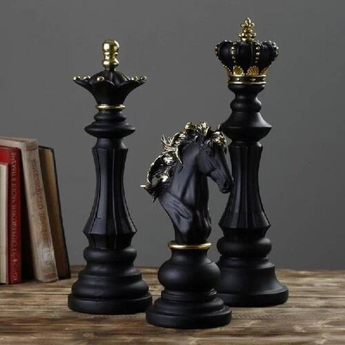 New Resin Chess Pieces Board Games Accessories