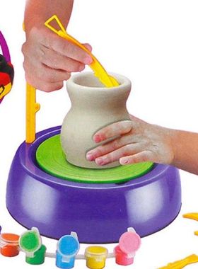 Craft Toys DIY Non-toxic Multicolor Ceramic Pottery Machine