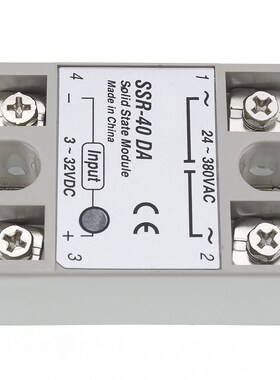 10PCS SSR-40 DA DC to AC DC-AC Solid State Relay Module for