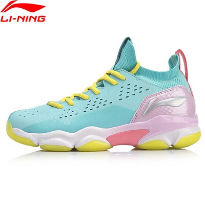 Li Ning Women SONIC BOOM 2.0 Badminton Shoes Mono Yarn Cush
