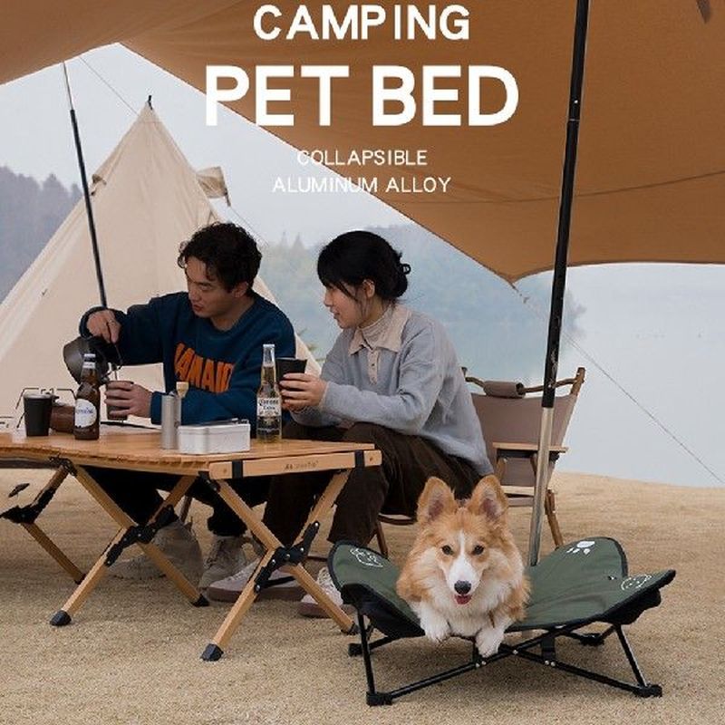 Camping Pet Camp Bed Safe Foldable Aluminum Alloy Dog