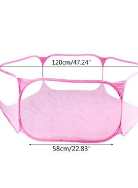 Tenda Segi Enam Kandang Kandang Peliharaan Dapat Dilipat