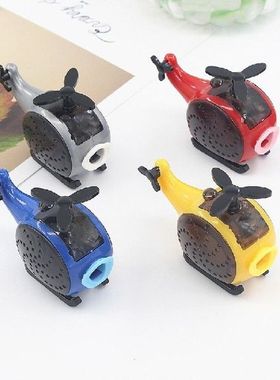 1PC Cute creative Pencil Sharpener Helicopter Modeling