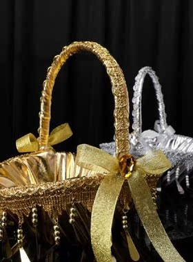 Flower Storage Elegant Fabric Sturdy Faux Crystal Wedding