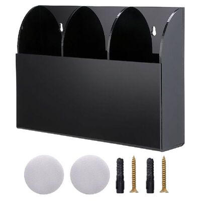 Wall Remote Holder Organizer Mount Control Box Storage
