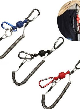 Boating Steel Wire Extendable Coil Lanyard Tackle Tools