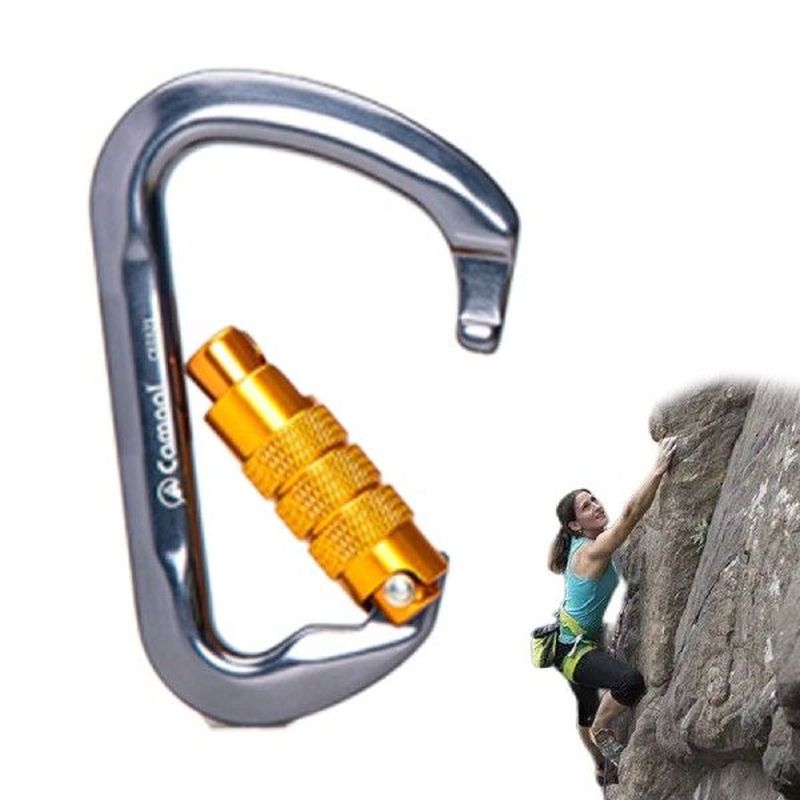 Heavy Duty Carabiner Clip D Type Heavy Duty Rock Climbing