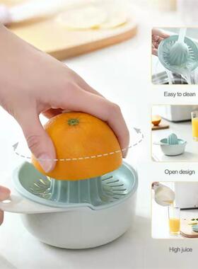 Portable Manual Citrus Juicer Kitchen Tools Plastic Orange