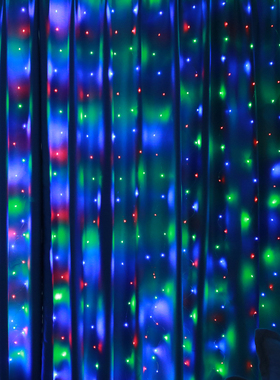 3x3m LED Icicle String Lights Christmas Fairy Lights Garland