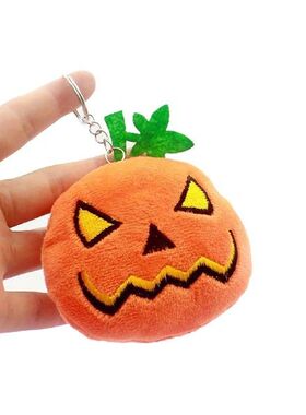 1PCS Pumpkin Keychain For Halloween Party Decoration