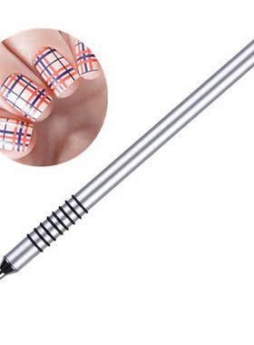 1pcs 2 Kinds Pointed Nail Art Pen Brush Metail Handle
