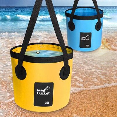20L Portable Foldable Bucket Water Storage Bag Outdoor