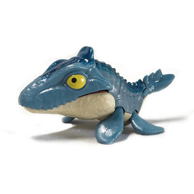 Finger Dinosaurs Fidget Toys Tricky Mosasaur Blue Jurassic W