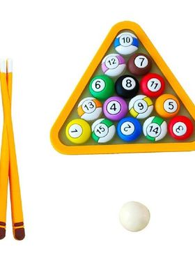 2Sets of Billiards Theme Cake Decor Billiards Cake Decor